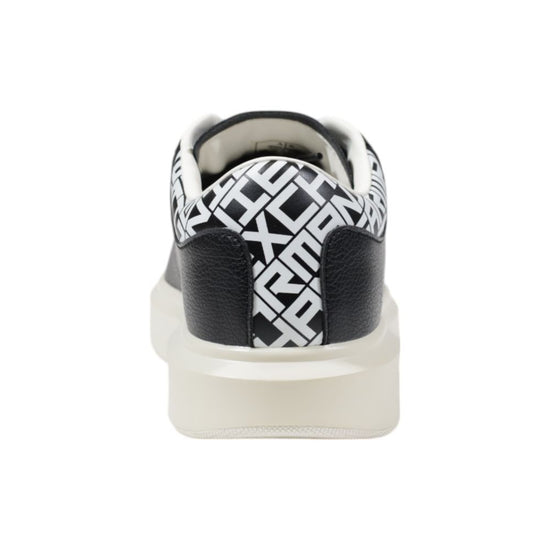 Black And White Leather Sneaker