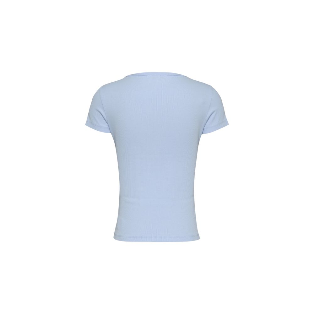 Blue Cotton Rigenerato Tops & T-Shirt