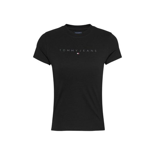 Black Cotton Tops & T-Shirt