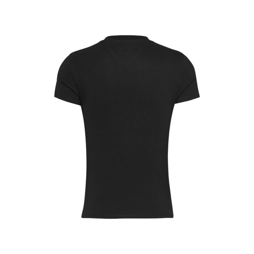 Black Cotton Tops & T-Shirt