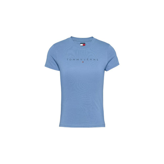 Blue Cotton Tops & T-Shirt