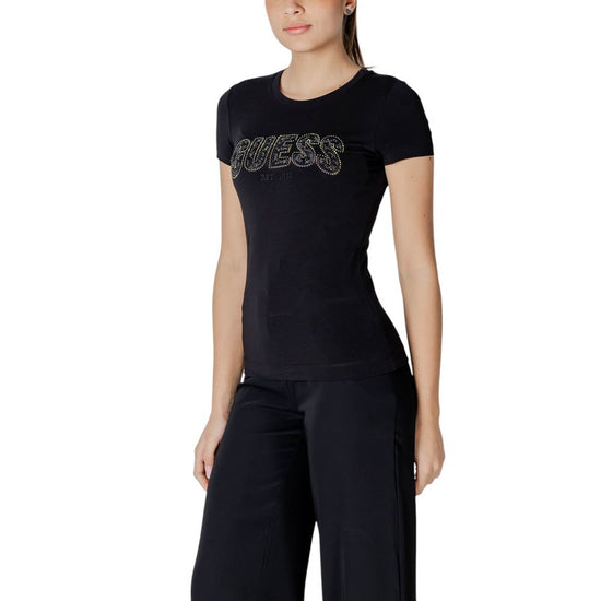 Black Cotton Tops & T-Shirt