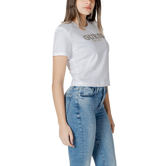 White Cotton Tops & T-Shirt