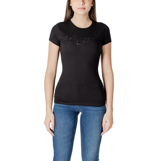 Black Cotton Tops & T-Shirt