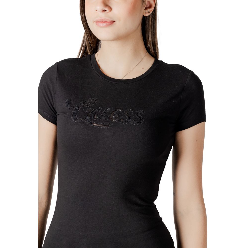 Black Cotton Tops & T-Shirt