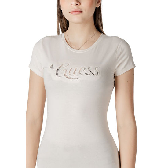 Beige Cotton Tops & T-Shirt