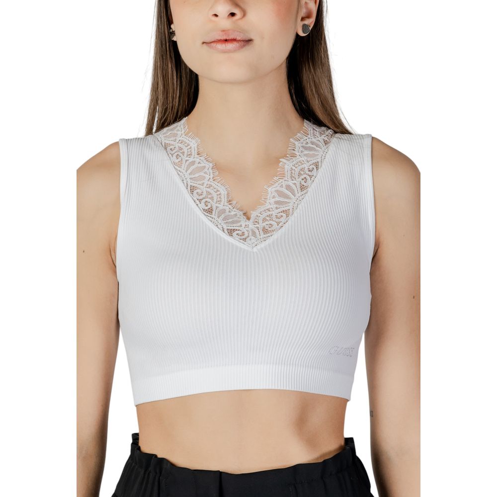 White Polyamide Tops & T-Shirt