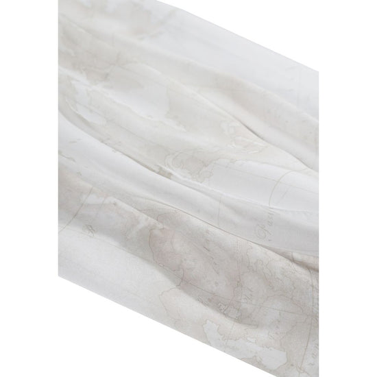 White Polyester Scarf