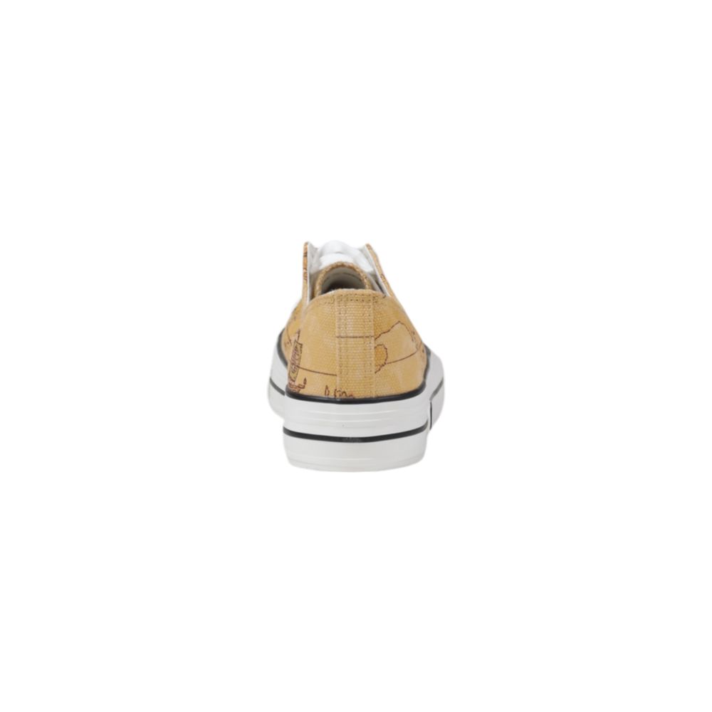 Beige Fabric Sneaker