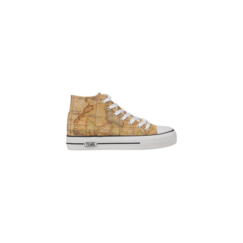 Beige Fabric Sneaker