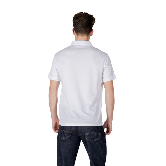 White Cotton Polo Shirt