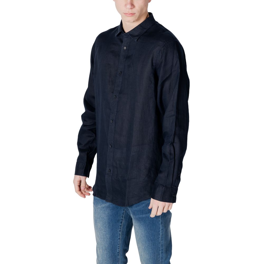 Blue Linen Shirt