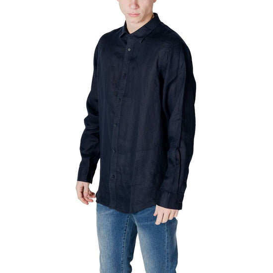 Blue Linen Shirt