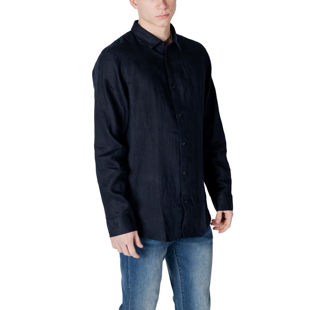 Blue Linen Shirt