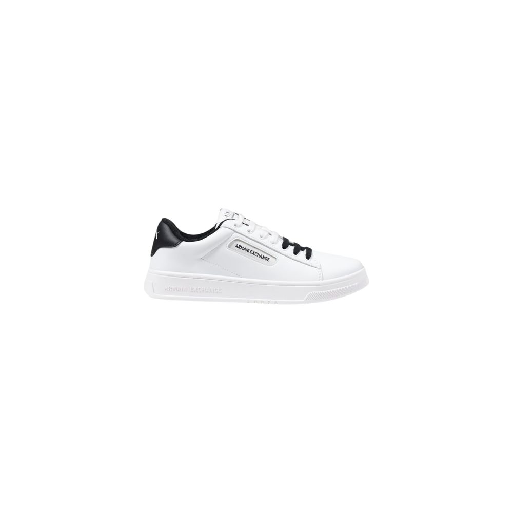 White Polyester Sneaker