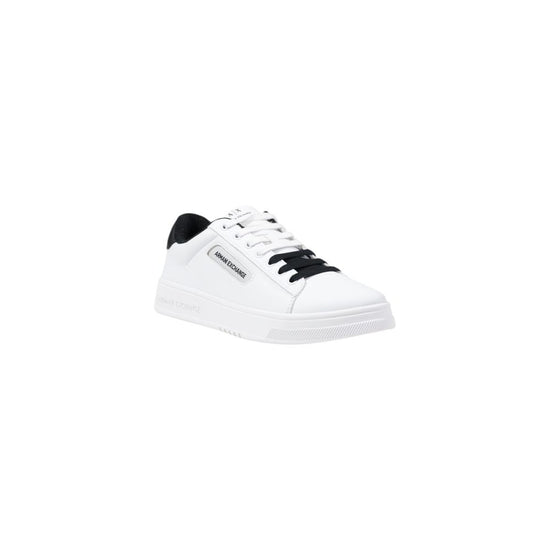 White Polyester Sneaker