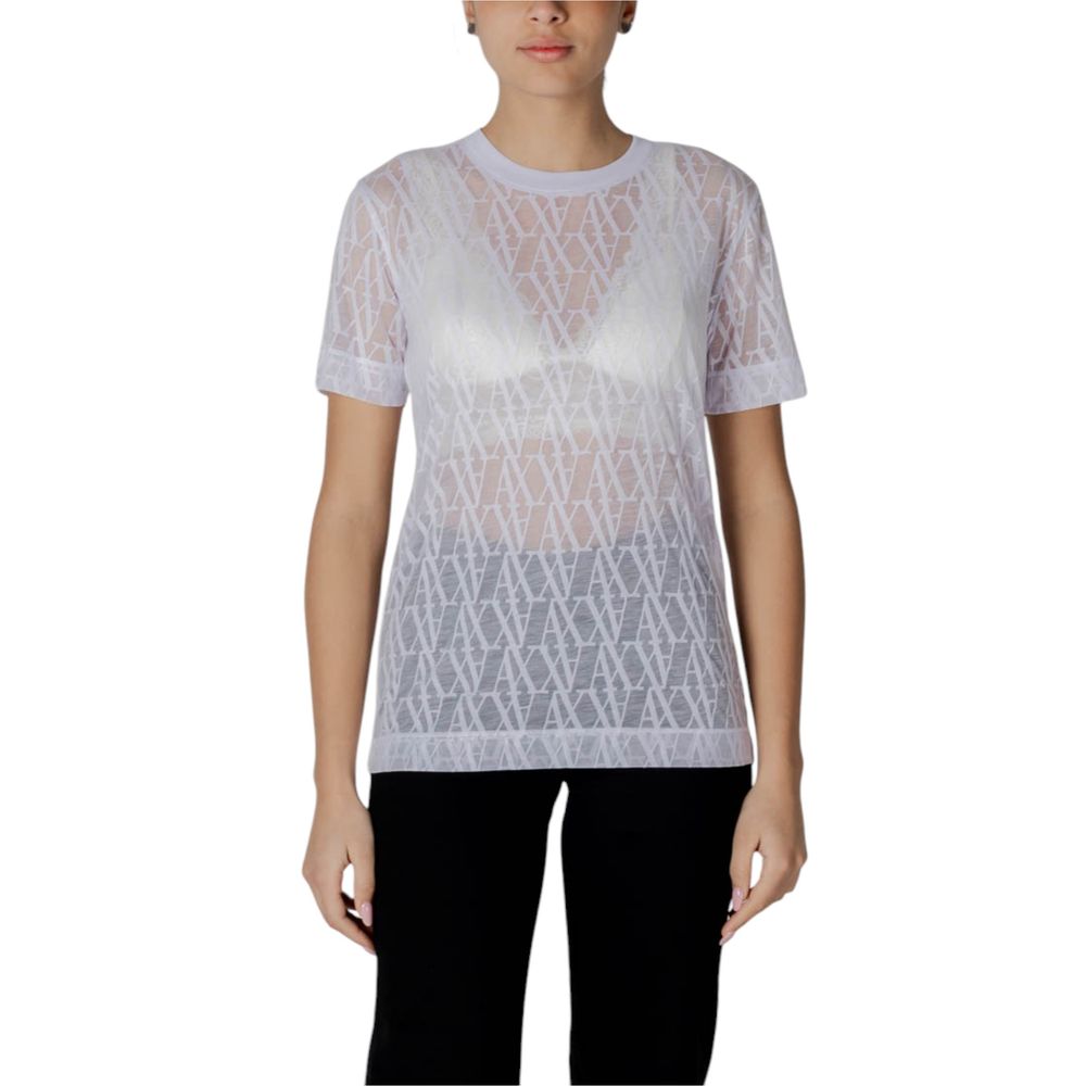 White Polyester Tops & T-Shirt