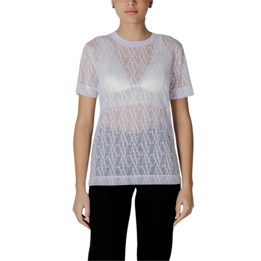 White Polyester Tops & T-Shirt