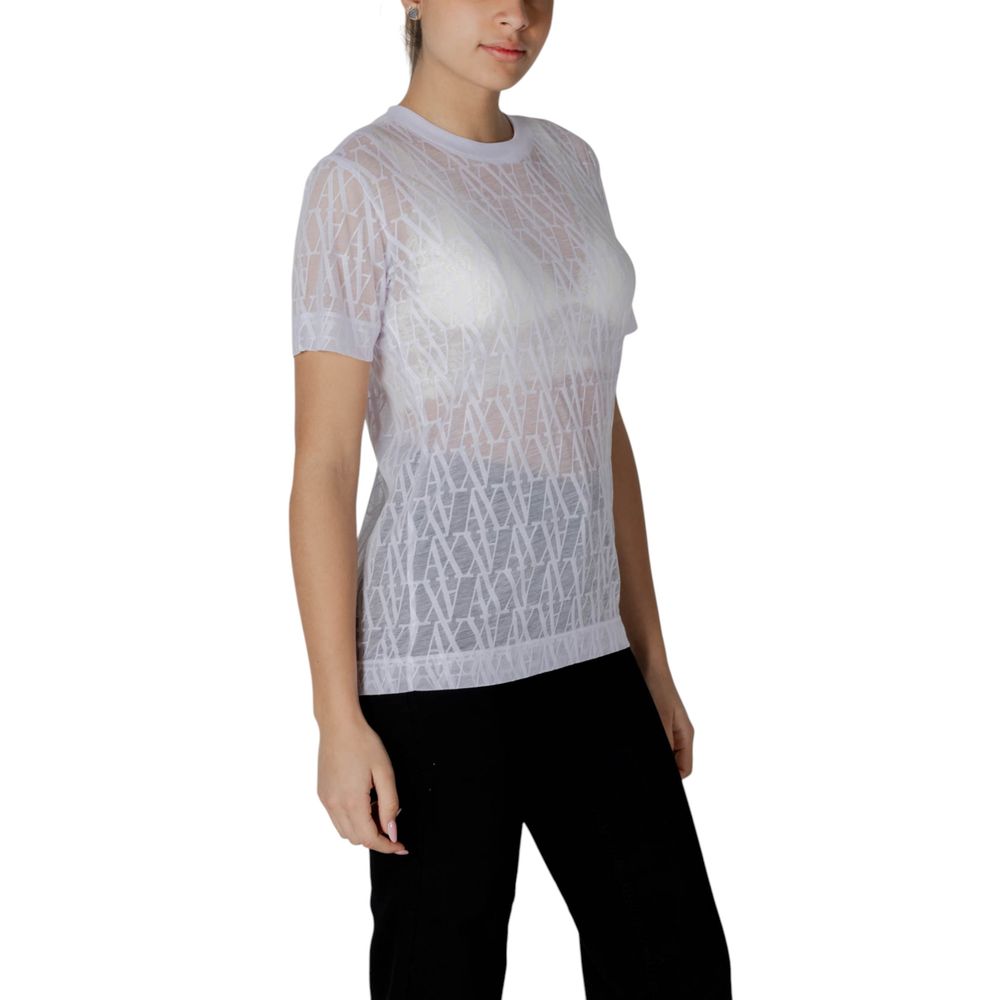 White Polyester Tops & T-Shirt