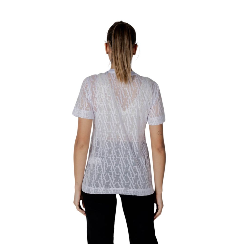 White Polyester Tops & T-Shirt