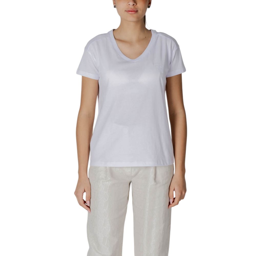 White Cotton Tops & T-Shirt