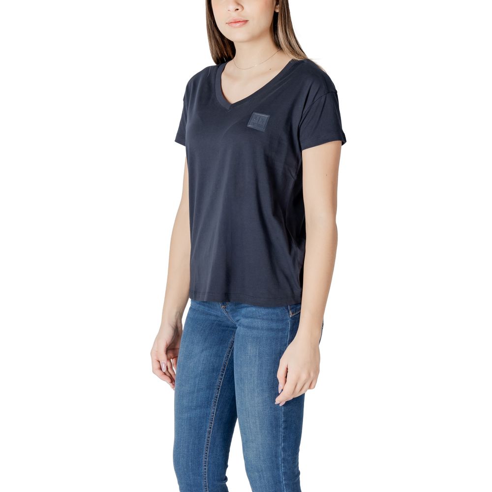 Blue Cotton Tops & T-Shirt