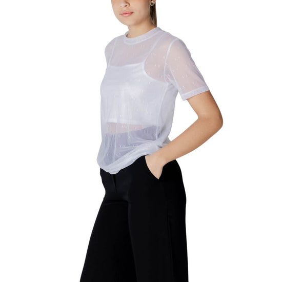 White Polyamide Tops & T-Shirt