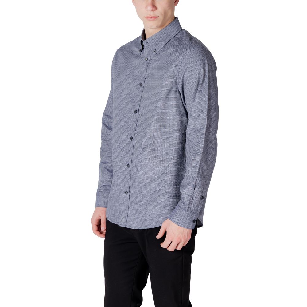 Blue Cotton Shirt