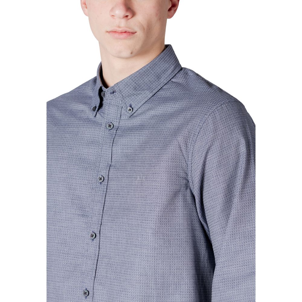 Blue Cotton Shirt