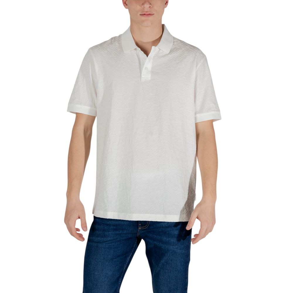 Cream Cotton Polo Shirt