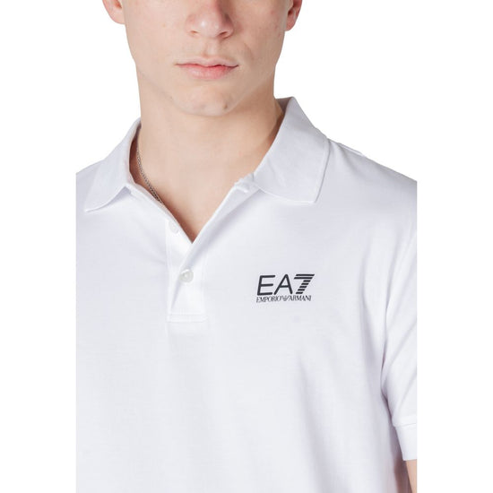 White Cotton Polo Shirt