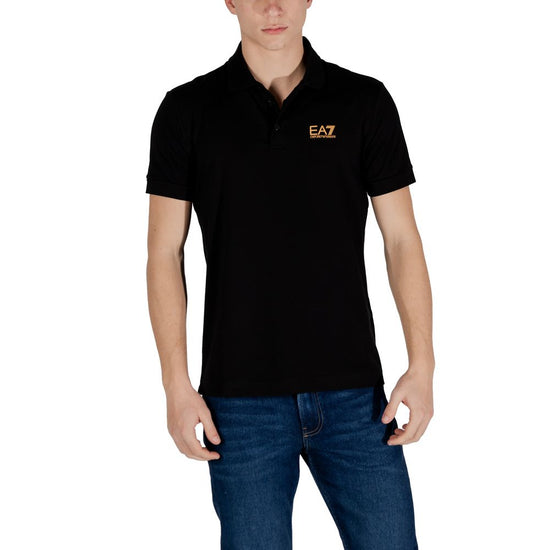 Bicolor Cotton Polo Shirt