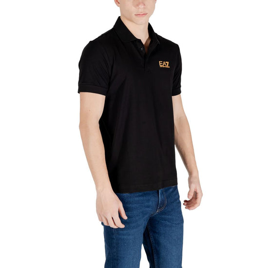 Bicolor Cotton Polo Shirt