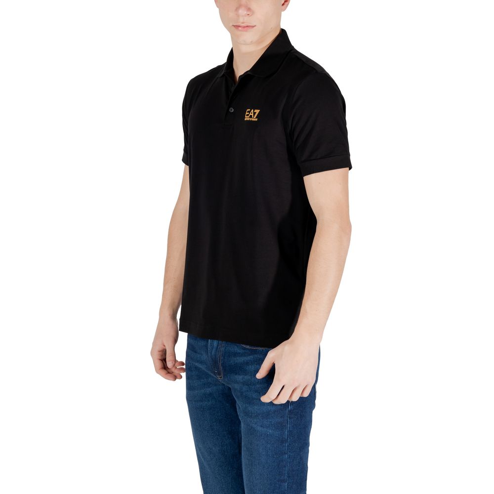 Bicolor Cotton Polo Shirt