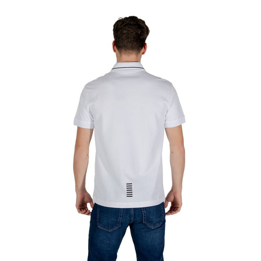 White Cotton Polo Shirt