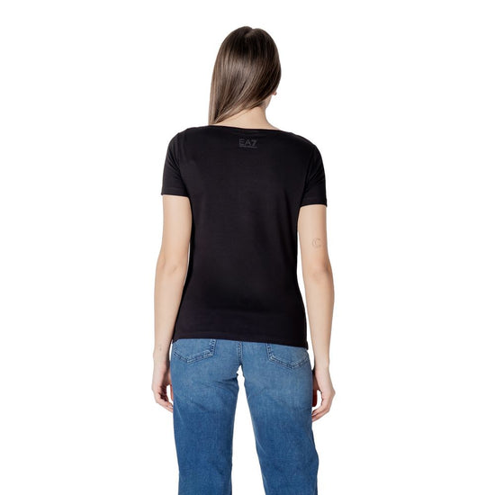 Black Cotton Tops & T-Shirt