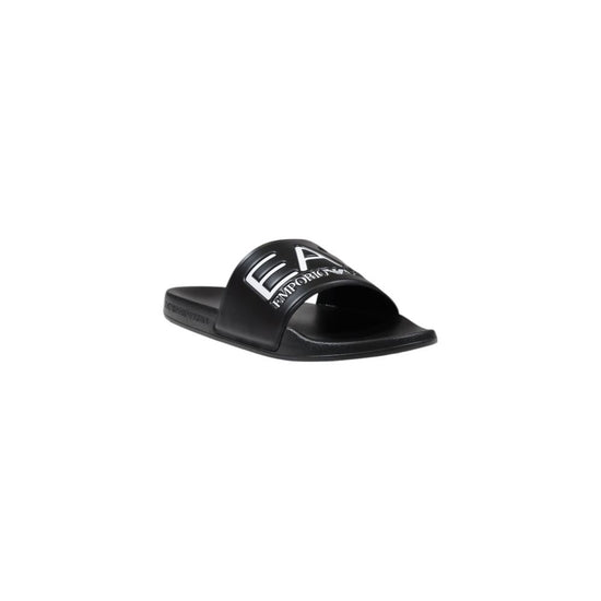 Black And White Pvc Sandal