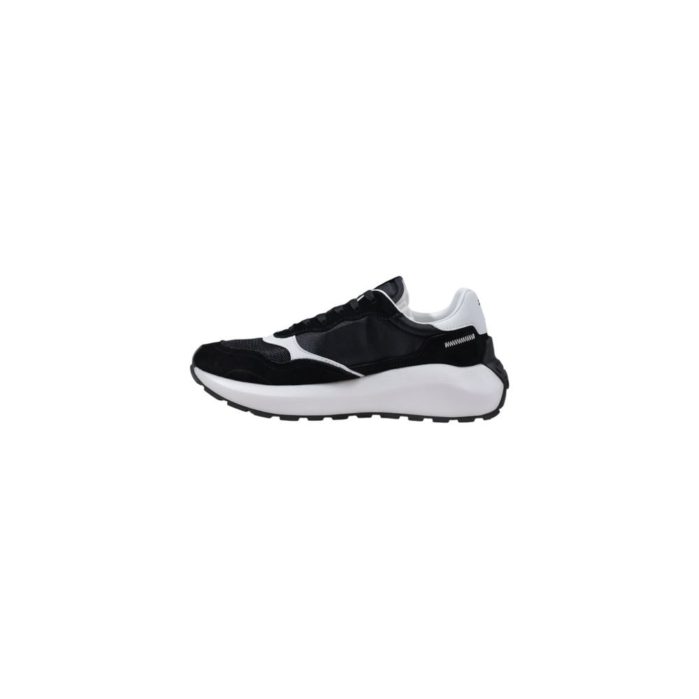 Black And White Polyamide Sneaker