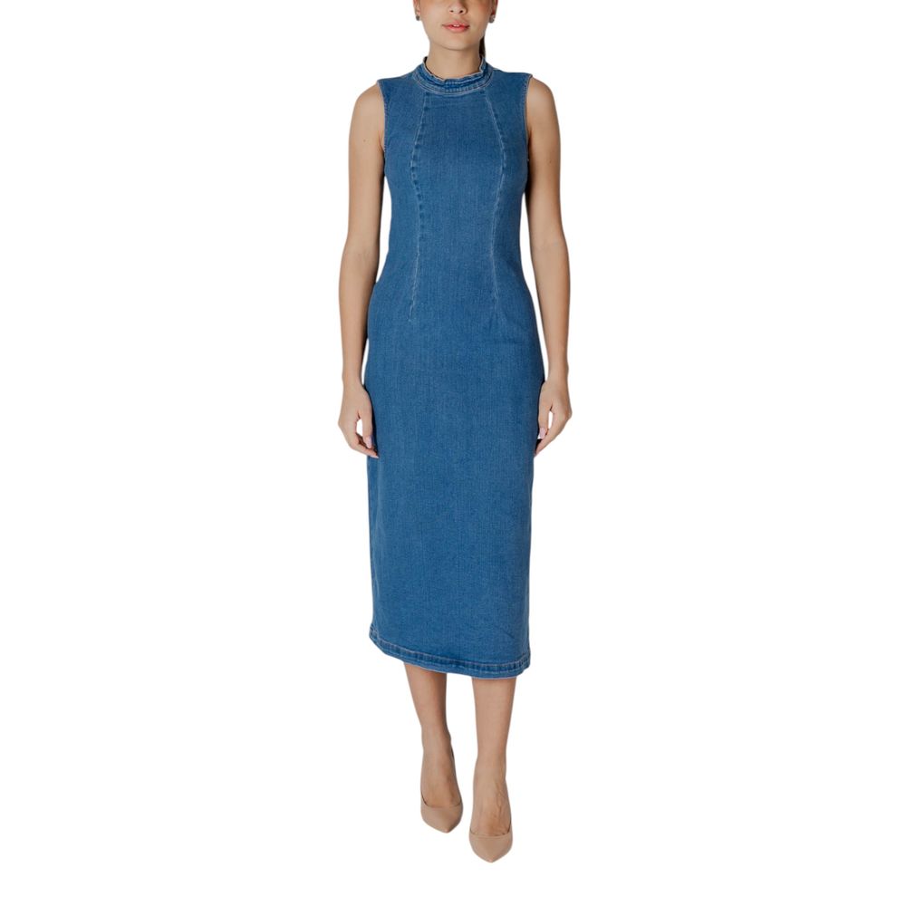 Blue Cotton Dress