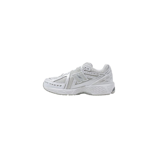 White Synthetic Sneaker