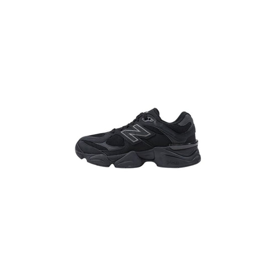 Black Synthetic Leather Sneaker