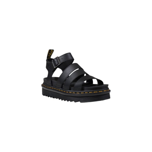 Black Leather Sandal