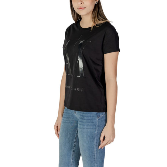 Black Cotton Tops & T-Shirt