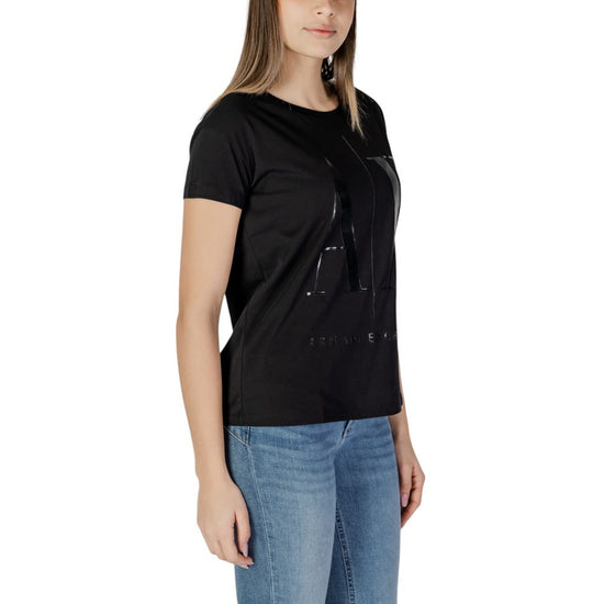 Black Cotton Tops & T-Shirt