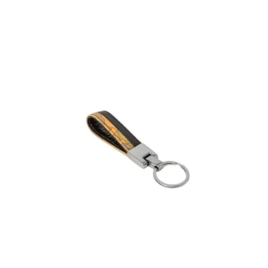 Brown Polyethylene Keychain