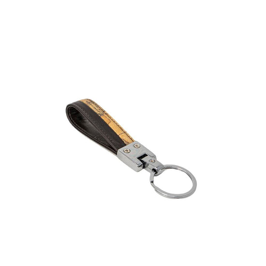 Brown Polyethylene Keychain