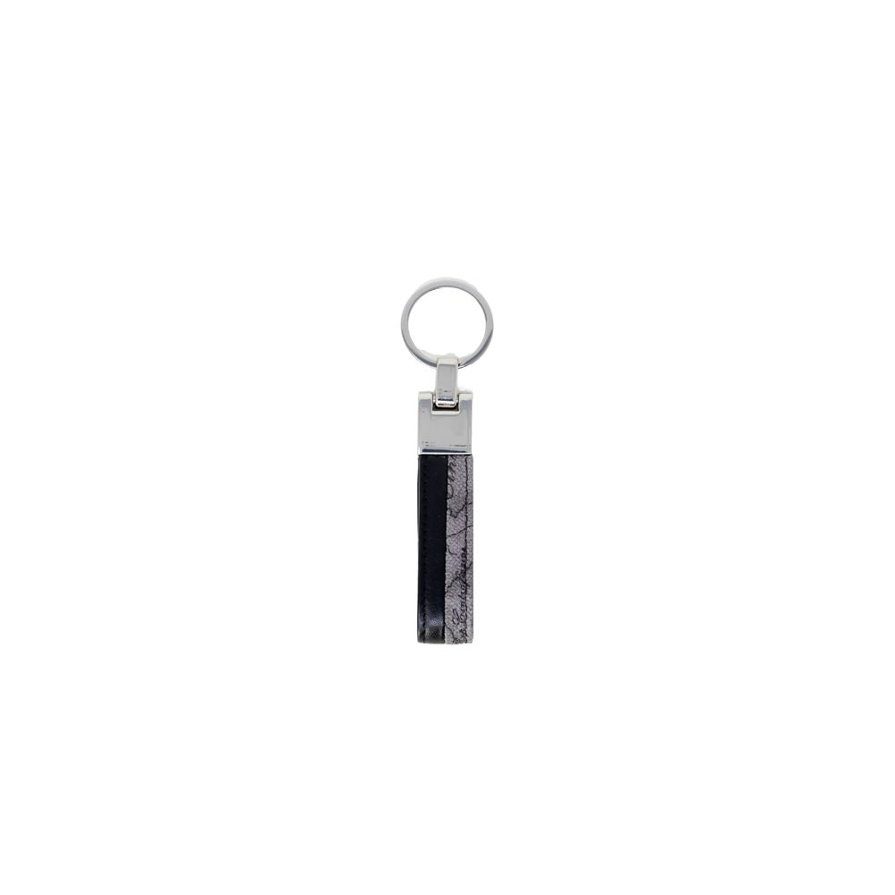 Gray Polyethylene Keychain