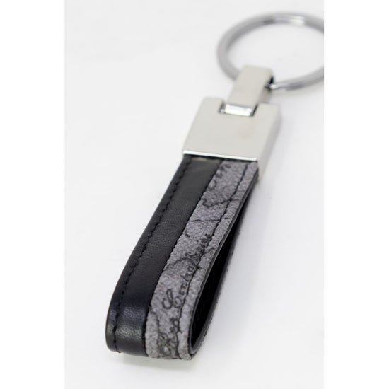 Gray Polyethylene Keychain