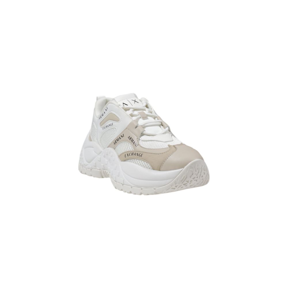 Cream Polyester Sneaker