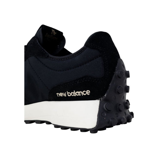 Black Polyester Sneaker